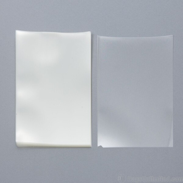 "5 x 7"" Polyester 'L' Sleeves."